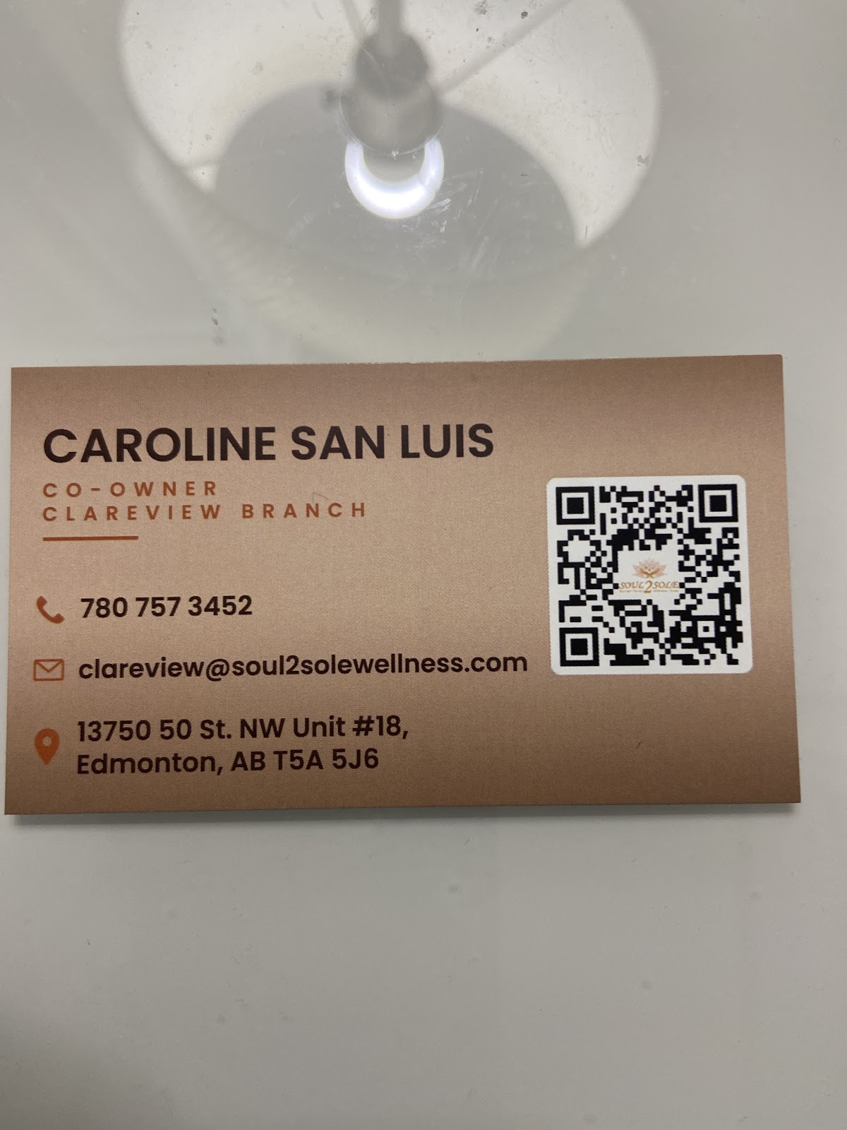 Soul2Sole Massage Clareview Clinic