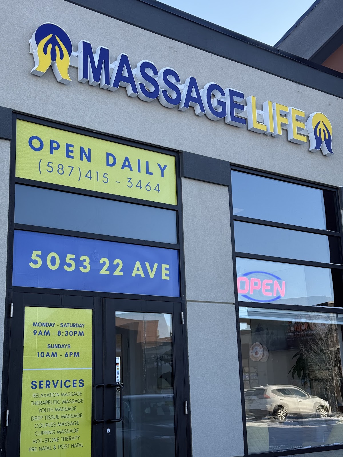Massage Life Edmonton South - Walker Lakes Plaza